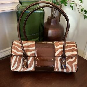 Alfani zebra print bag